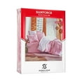 thumbnail image 2 of SUSSEXHOME Peach Girl %100 Cotton Duvet Cover Set, Pink, Queen Size Duvet Cover, 1 Duvet Cover, 1 Fitted Sheet and 2 Pillowcases, Iron Safe, Hypoallergenic, Breathable Bedding Set, 2 of 4