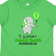 thumbnail image 4 of Inktastic I Support Mental Health Awareness Elephant and Balloon Boys or Girls Toddler T-Shirt, 4 of 5