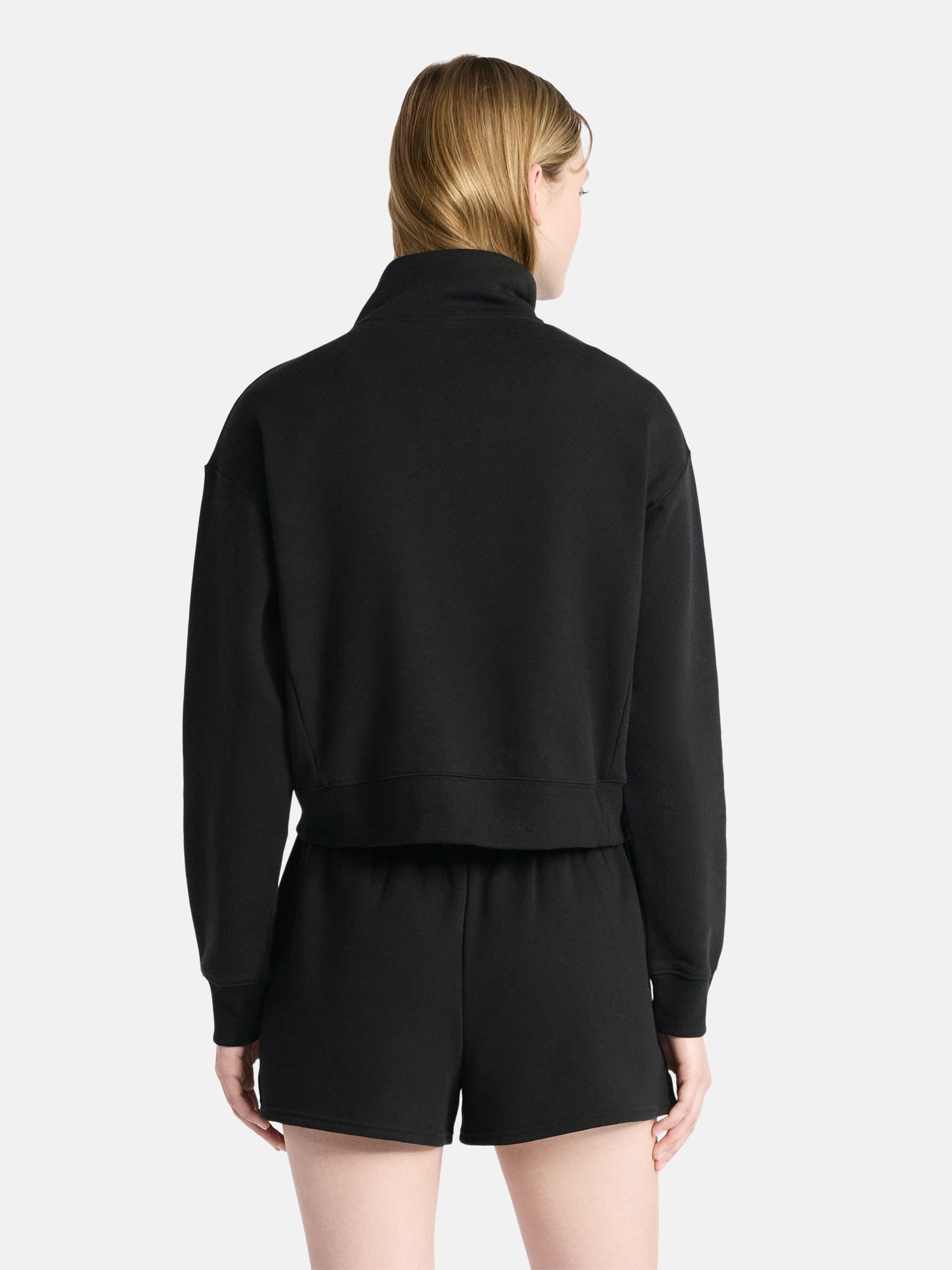 No Boundaries Fleece Half Zip Pullover, Women's