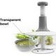 thumbnail image 5 of Push Vegetable Chopper,Manual Hand Press Food Processor,Ideal for Salads,Salsa,Pesto,Guacamole,Coleslaw and More, 5 of 5