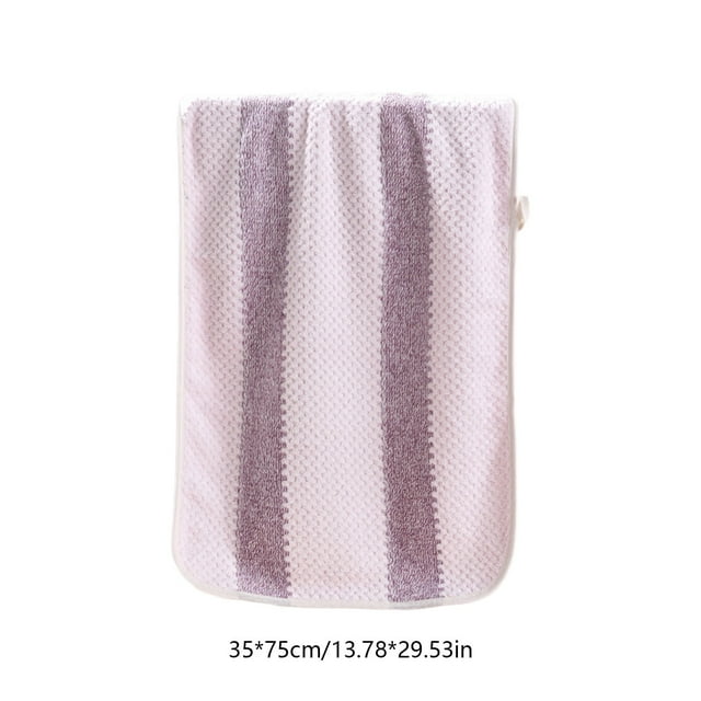 SDNall 1 Pack Soft and Highly Absorbent Microfiber Hand Towels for Bathroom, Multipurpose Velvet Touch Drying Towels for Travel, Gym, and Hotel Use, Set of 1, 29 X 13 Inches