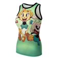 thumbnail image 5 of Cartoon Cuphead Show Women's Tank Top Sleeveless T-Shirts Tee Camisole Sport Vest Summer Daily Undershirts, 5 of 8