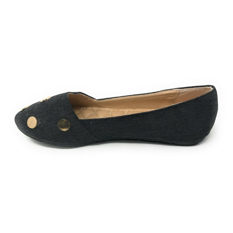 Gold flats shop walmart