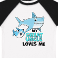 thumbnail image 4 of Inktastic My Great Uncle Loves Me with Cute Sharks Boys or Girls Toddler T-Shirt, 4 of 5