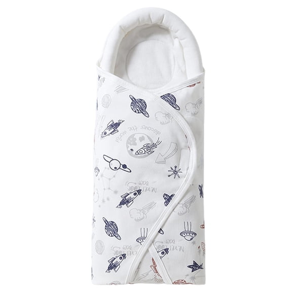 Manta envolvente para bebé perfecl Algodón con gorro 73 cm x 83 cm