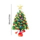 thumbnail image 3 of Mini árbol de Navidad de escritorio, paquete de árbol de Navidad, decoración navideña, adornos para árbol, 3 of 5