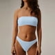 thumbnail image 4 of Conjunto de Color de Agua Traje de Baño de Sujetador Dividido de Raya Sólida de las Mujeres, Traje de Baño de Dos Piezas para las Vacaciones de Verano Y Primavera, 4 of 5