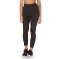 thumbnail image 1 of Reebok Womens Lux Compression Athletic Pants, Black, XX-Small, 1 of 1