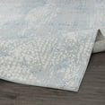 thumbnail image 4 of Pasargad Home Stella Collection Power-Loomed Beige/Light Grey Area Rug- 9' x 12', For Indoor Space and all Age of Group, 4 of 5