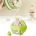 thumbnail image 2 of TIELUTT 2 in 1 Cool Summer Ice Bottle Cup Portable Tray Cup with Straw and Lid Making Bottle Silicone Canning Rack Silicone Ice Ice Try Super Cubes Extra Large Silicone Freezing Tray Ice Chip under 1, 2 of 8
