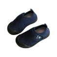 thumbnail image 2 of eileial Toddler Boys Girls Sneaker Slip on Shoes Kids Lightweight Breathable Walking Shoes,Navy 10, 2 of 6