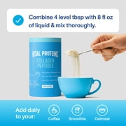Vital Proteins Collagen Peptides Powder Supplement for Hair, Skin and Nails, Unflavored Collagen Support, 10 oz
