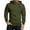 Army Green #4, variant on Mens Quarter Zip Pullover Hooded Long Sleeve Bias Tape Zipper Pullover Mens Casual Red Sweatshirt Lightweight Winter Fleece Men's Shirts, Wine 2XL