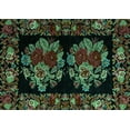 thumbnail image 1 of Ahgly Company Indoor Rectangle Medallion Turquoise Blue French Area Rugs, 7' x 10', 1 of 4