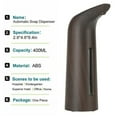 thumbnail image 2 of Automatic Dispenser Battery Power 400ml Intelligent Touchless IR Sensor Hand Wash Household Dining Bathroom Cleaning Dark Wood Color, 2 of 9