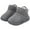 A-Grey, variant on Toddler Snow Boots Girls Boys Non Slip Fleece Winter Shoes Kids Indoor Outdoor Mini Ankle Booties 1-6Y