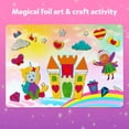 thumbnail image 3 of Actividad de arte y artesanía Skillmatics Foil, divertida, unicornios y princesas, 3 of 8