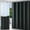 Black, variant on Txlpkdyx Shower Curtain,Solid Color Bathroom Thickened PEVA Shower Curtain,Waterproof No-Drill Installation with 8pcs Hooks,for Bathroom Partitioning and Toilet Privacy