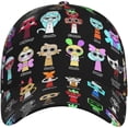 thumbnail image 2 of Dandys World Cap Printed Adjustable Baseball Hat Fan Cap for Men Women, 2 of 6
