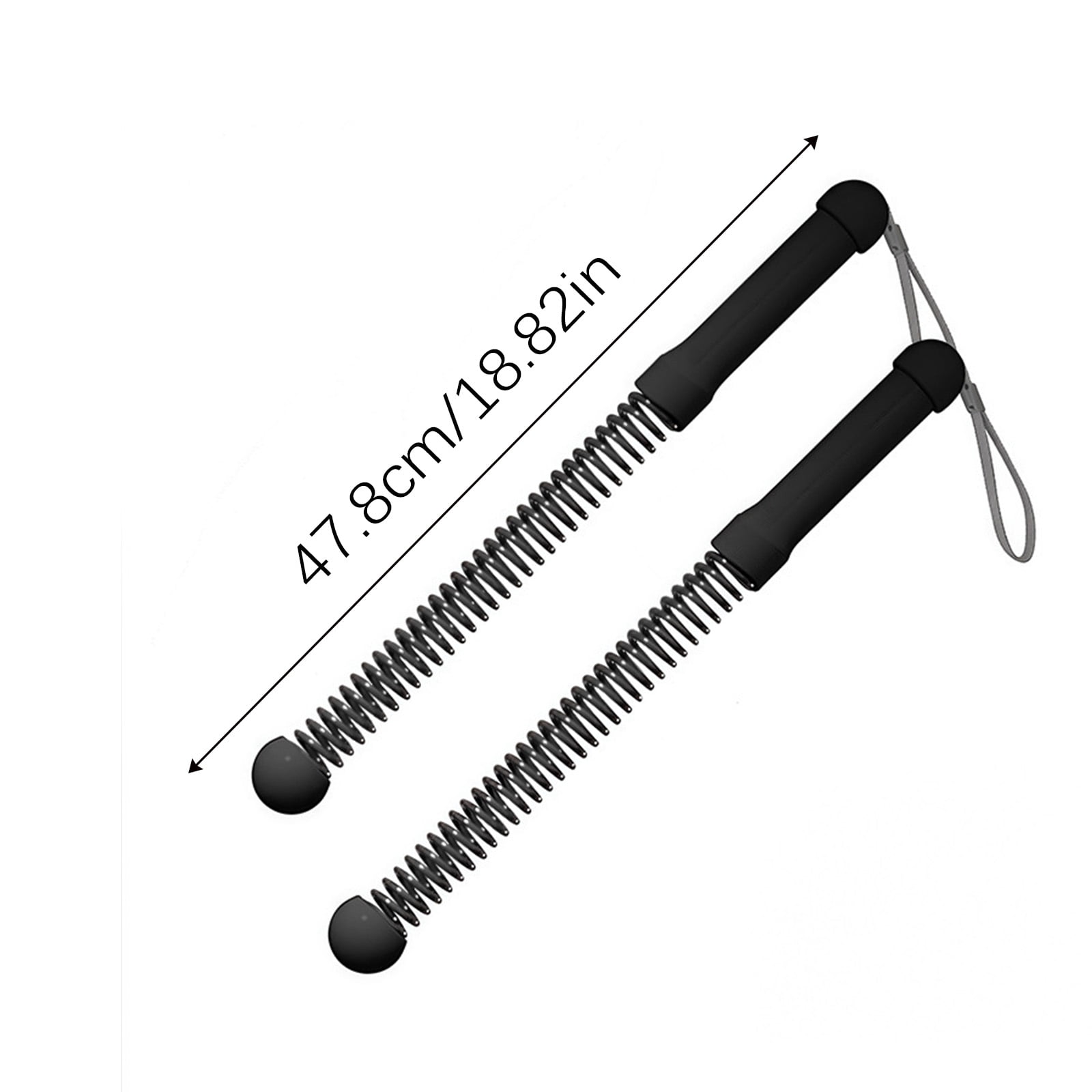 Cordless Weighted Jump Rope with Spring, Home Fitness Training Equipment, Indoor Workout Gear, Foam Handle Aerobic Exercise, Adjustable Skipping Rope