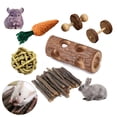 thumbnail image 3 of Juegos de juguetes de hámster de 6 uds., diente de molienda de , hámster, ejercicio, , juguetes para conejo, hurón, conejillo de , Yuyangstore Juguetes de hámster, 3 of 8