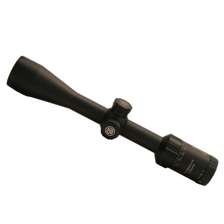 Sig Sauer WHISKEY3 3-9x40mm Riflescope w/ Quadplex Reticle, 2nd FP, Matte Black - (Best Scope For Sig M400 Enhanced)