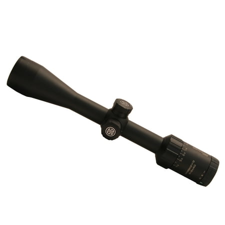 Sig Sauer WHISKEY3 3-9x40mm Riflescope w/ Quadplex Reticle, 2nd FP, Matte Black - (Best Scope For Sig 716)