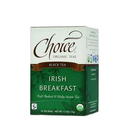 Choice Organic Teas Irish Breakfast Tea - 16 Tea Bags