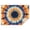 Orange Purple Blue, variant on Colorful Tie Dye Spiral Mandala Rectangle Tablecloth 60"x84",Waterproof Polyester Rectangle Table Cloth, Wipeable Spillproof Polyester Tablecloth for Dining, Camping, Indoor and Outdoor