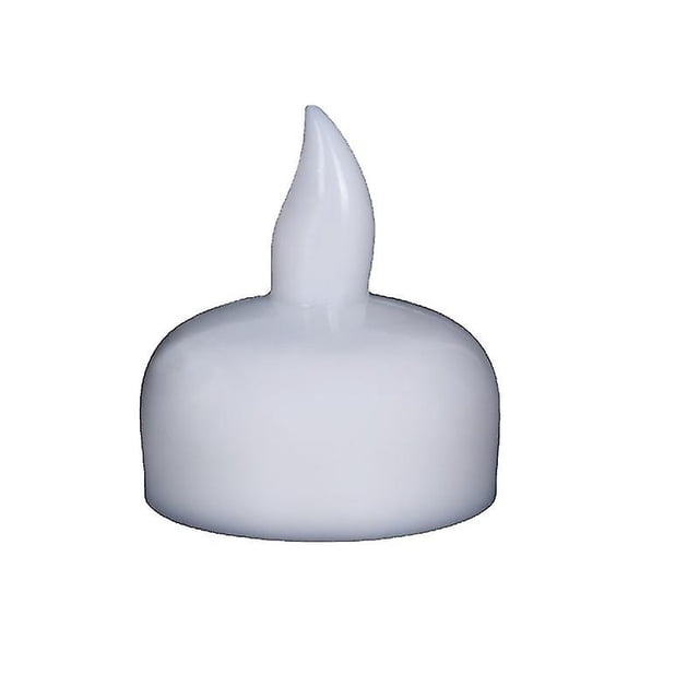 Juego de velas de luz Led con forma de vela pequeña sin llama, velas candelitas con pilas blancas cálidas para fiesta en casa de vacaciones