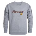 thumbnail image 1 of W Republic 556-371-HGY-05 Men Rowan University Script Crew Fleece, Heather Grey - 2XL, 1 of 1