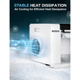 thumbnail image 5 of Mojoco Snowflake Ice Machine - Countertop Shaved Ice maker for Korean Bingsu, Snow Cones, and Frozen Desserts - Food-Grade, Mess-Free One-Touch Operation - Automatic Bingsu Machine for Home, Bar, 5 of 9