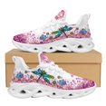 thumbnail image 1 of Zapatos de mujer con diseño de libélula floral, ligeros, planos para exteriores, diseño de marca, zapatillas de suela gruesa, calzado informal para mujer, nuevos, 1 of 6