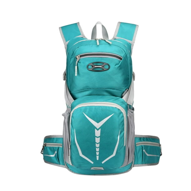 Mochila de Ciclismo Zulema Práctico Equipaje Ligero de Nailon Impermeable Verde