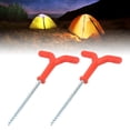 thumbnail image 3 of Taladro en espiral ANGGREK para pesca en hielo 2 piezas portátiles multiusos resistentes, 3 of 8