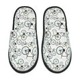 thumbnail image 1 of Fotbe Bicycle Pantuflas Peludas para Mujer con Estampado, Zapatillas de Peluche, Zapatos de Invierno para Casa, Uso Interior y Exterior-Medium, 1 of 8