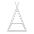 thumbnail image 4 of MAYEERTY Twin Wood Tent Bed Montessori Low-Floor for Kids' Bedroom White, 4 of 7