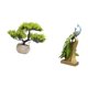 thumbnail image 5 of Estatua De Pavo Real Con árbol Bonsái Artificial, Planta De Imitación, Escultura De Animal, Figura Decorativa Para Centros De Mesa, Oficina, Regalo De Cumpleaños, 5 of 8