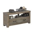thumbnail image 2 of NE Kids Highlands Bedroom Bench in Driftwood, 2 of 2