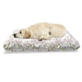 thumbnail image 1 of Plant Watercolor Pet Bed, Blooming Cherry Japanese Sakura in Soft Rose, Chew Resistant Pad for Dogs and Cats Cushion with Removable Cover, 24" x 39", Pale Pink Fawn, by Ambesonne, 1 of 4