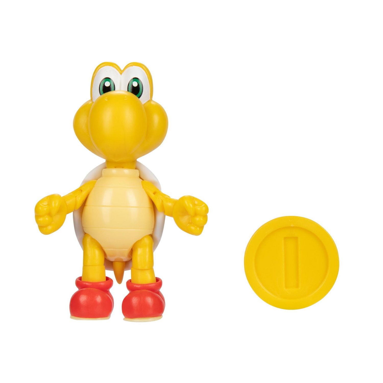 World of Nintendo 4" Figures - Red Koopa Troopa with Coin