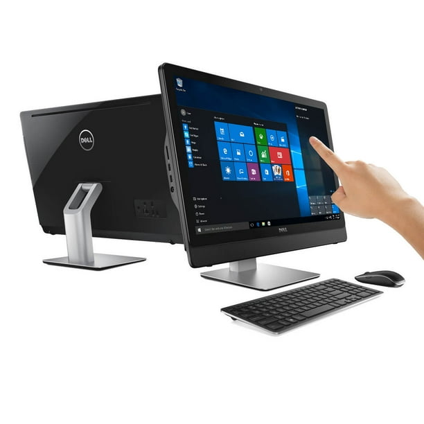 Refurbished Dell Inspiron 24 3464 23 8 Touch All In One Pc Intel I7 7500u 2 7ghz 12gb 1tb Walmart Com Walmart Com
