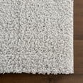 thumbnail image 4 of nuLOOM Kerra Transitional Solid Area Rug, 10' x 14', Kerra Light Silver, 4 of 9