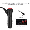 thumbnail image 1 of Cigarrillo de Coche de 12 V, Adaptador de Enchufe de CC de 5,5 x 2,1 mm, Cargador de Encendedor Macho de CC A Cable de Coche de 12 V Contruptor, 1 of 7