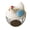 Blue-Brown, variant on Chicken Egg Basket Large Capacity with Ceramic Lid, Metal Wire Egg Storage Basket and Fruit Container with Mesh Iron Holder, Countertop Organizer for Fresh Eggs Vegetables Refrigerator Use