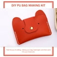thumbnail image 2 of Miangastore Diy Handbag Making Kit Red Puppy Bag Accessory With Alloy For Daily Use 1Set, 2 of 9