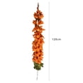 thumbnail image 3 of 1 Branch Fake Flower No Watering Lightweight Faux Long Stem Delphinium Simulation Flower Home Decor for Office-Light Blue, 3 of 6