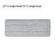 thumbnail image 4 of Wosthever Mops Head Home Hotel Dormitorio Baldosa de Autoadhesivo Almohadilla de trapeador Lavable Paño de limpieza de polvo Accesorios de repuesto Suministros de limpieza para el hogar 33x12cm Wosthever HA066980-02, 4 of 6