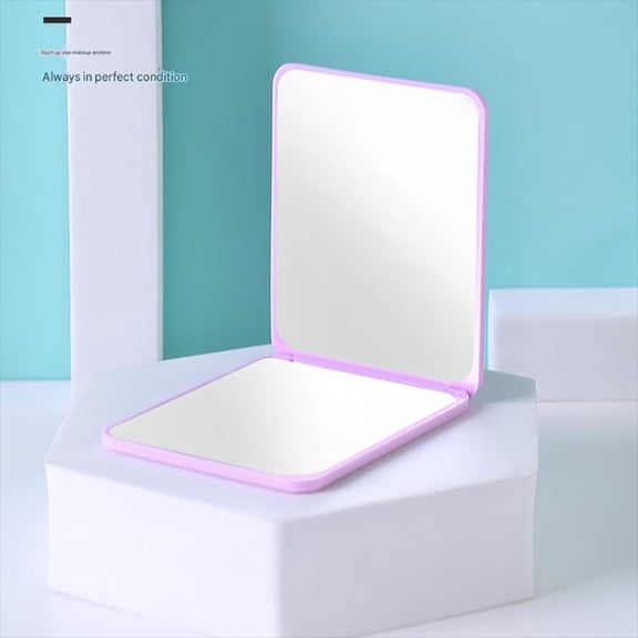 Portable Double Sided Compact Folding Travel Makeup Mirror Handheld Gift