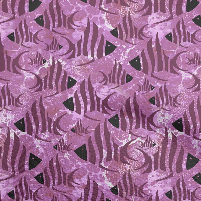 oneOone Velvet Purple2 Fabric Sea Craft Projects Decor Fabric Printed By The Yard 58 Inch Wide